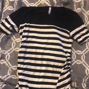 Stripe Maternity shirt